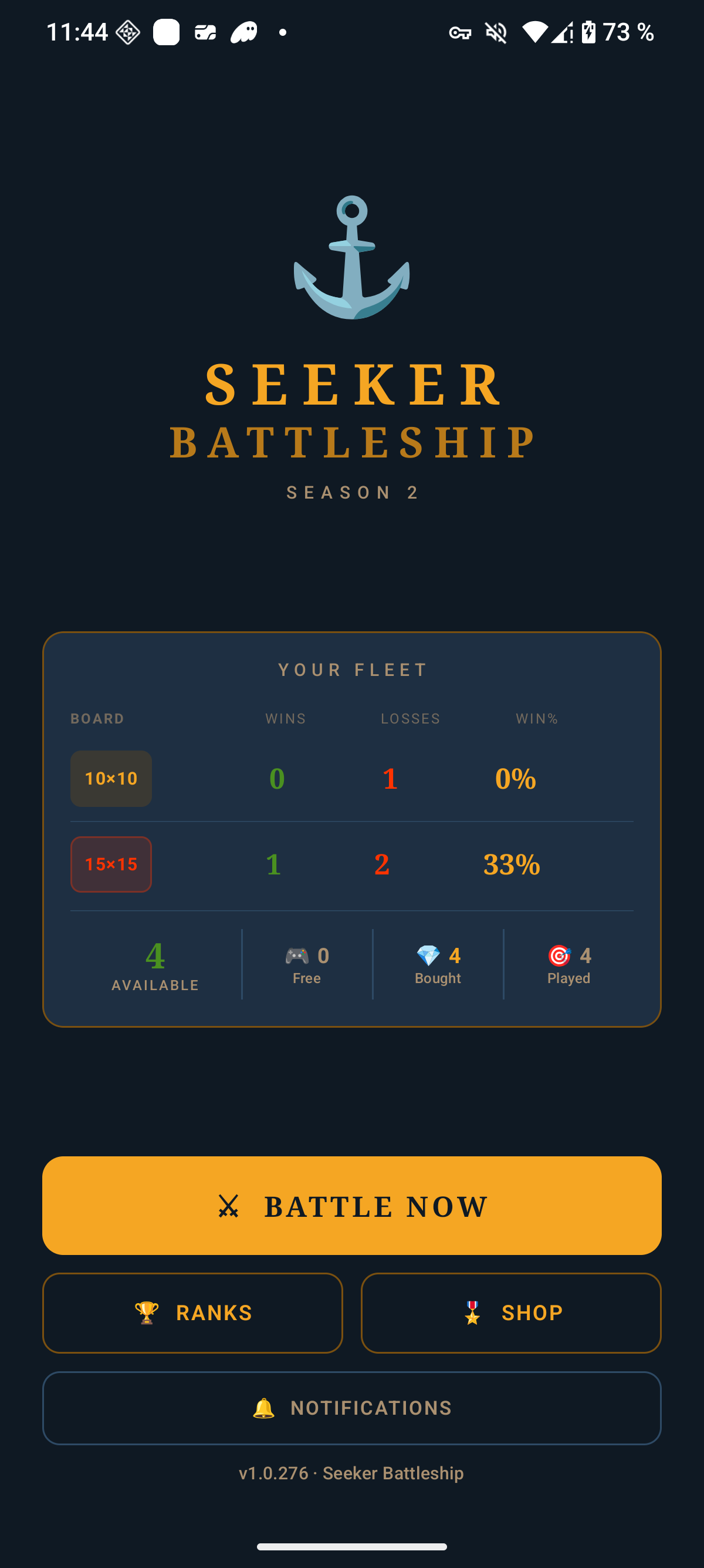 Board Sizes